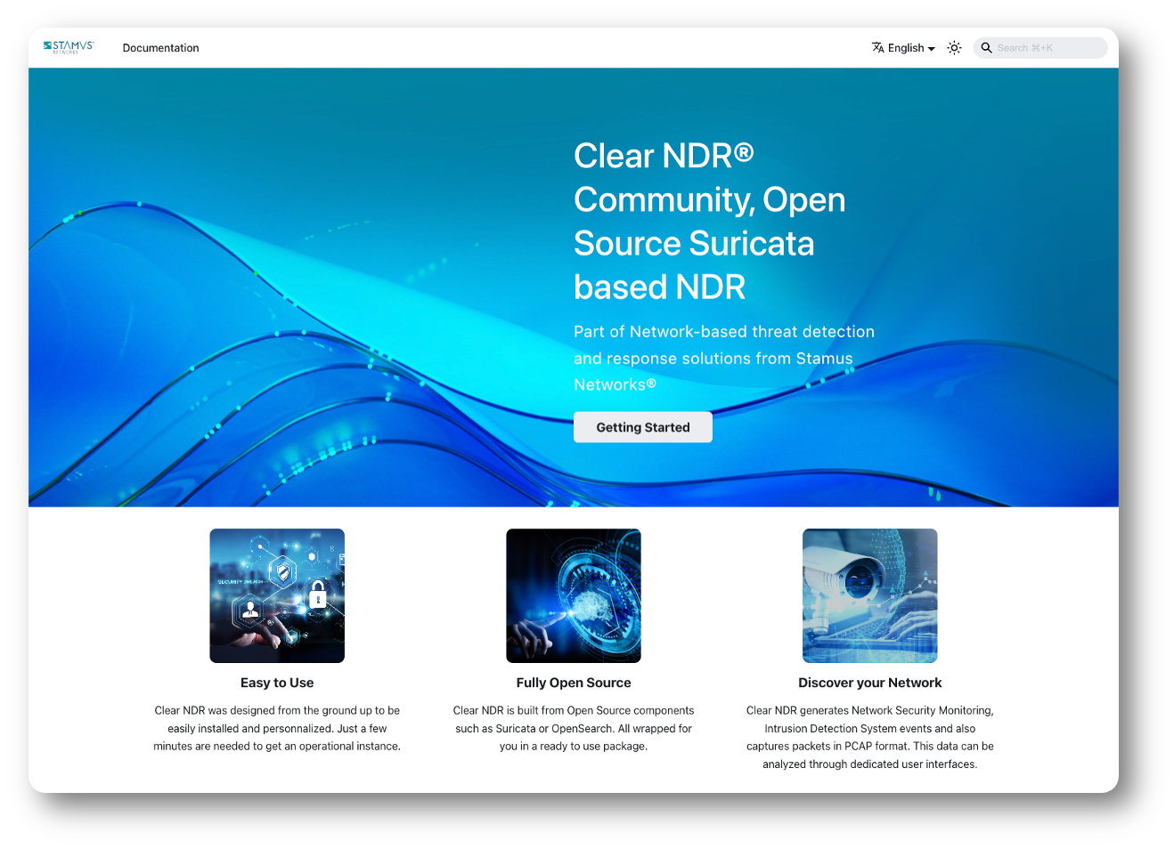 Clear-NDR-Community-Online-Docs