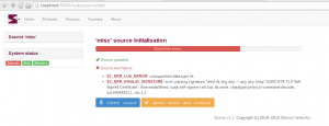 Source addition page