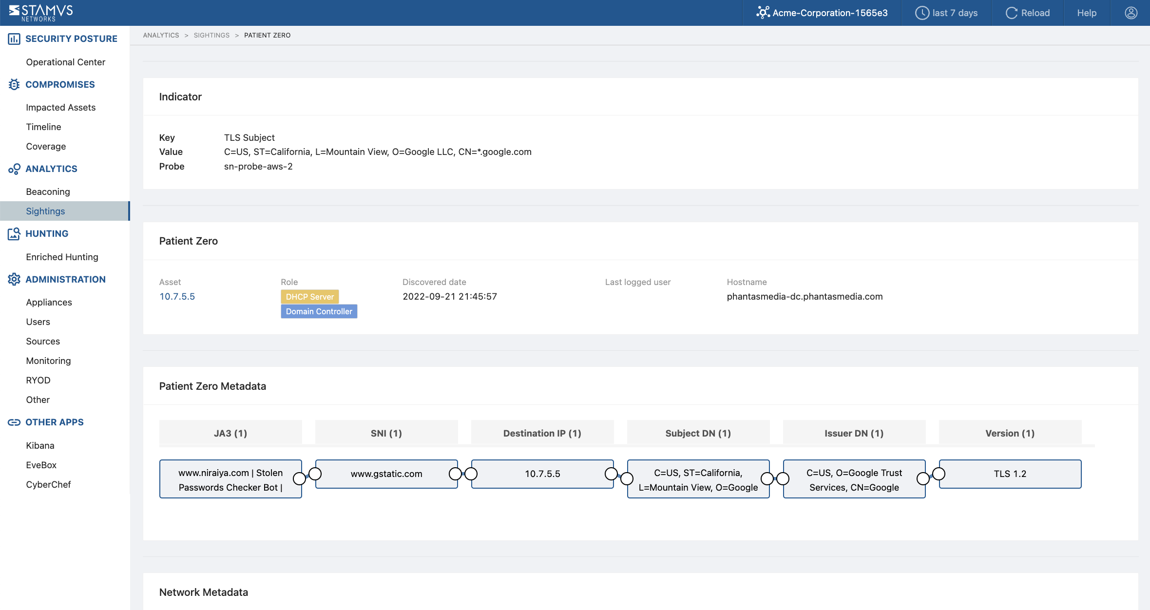 Threats-Pentest-Sightings