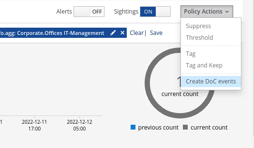 Creating a custom DOC with organizational context in Stamus Security Platform