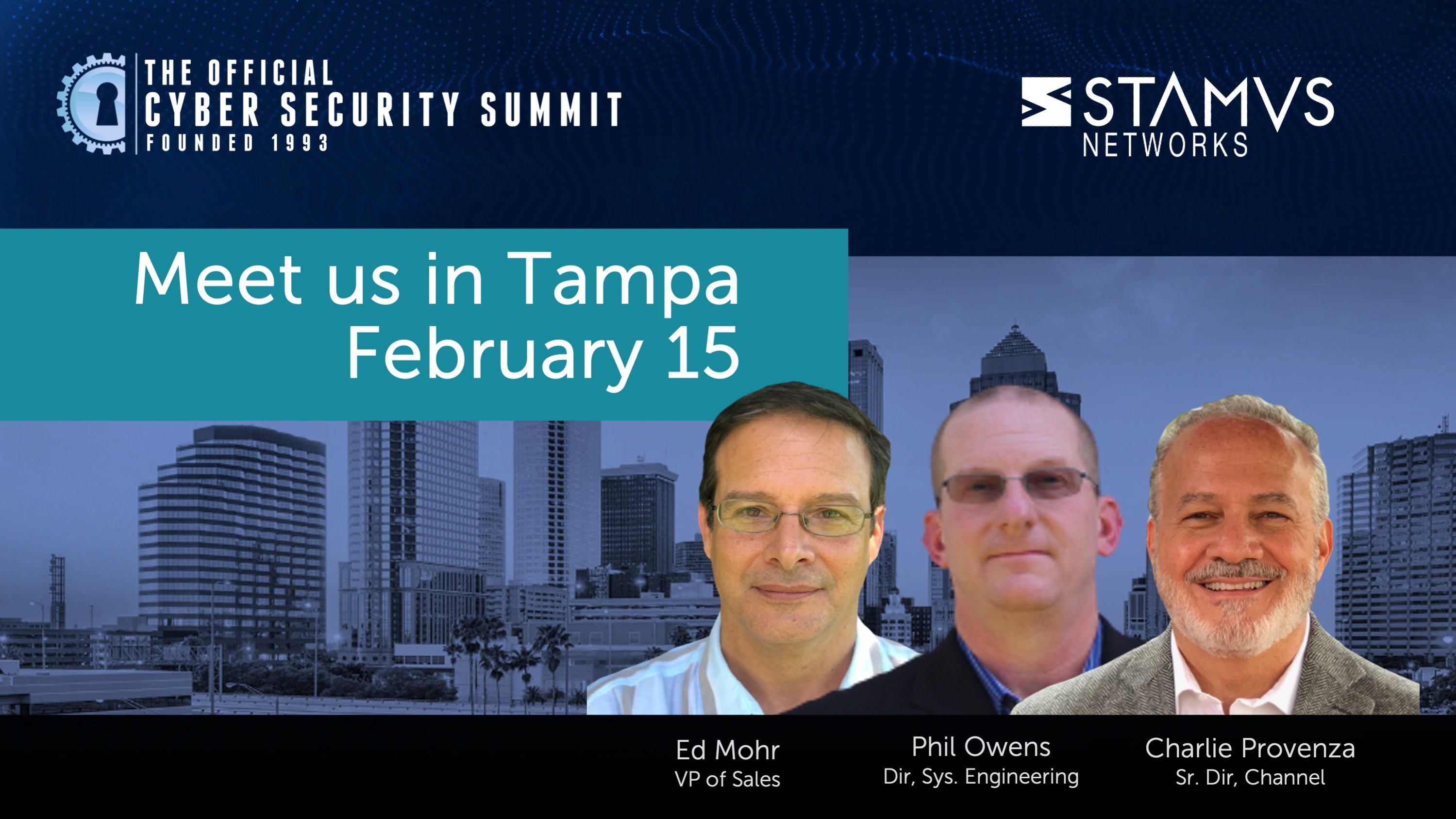 Join Stamus Networks in Tampa