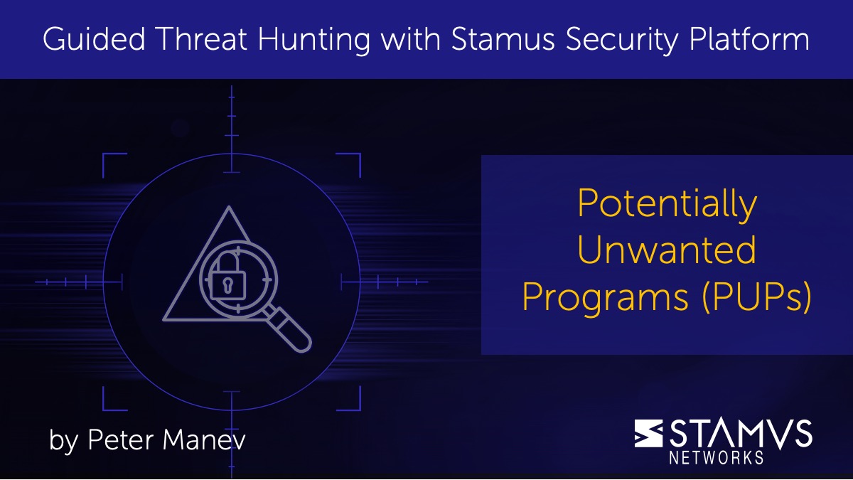 Hunting for Potentially Unwanted Programs by Peter Manev