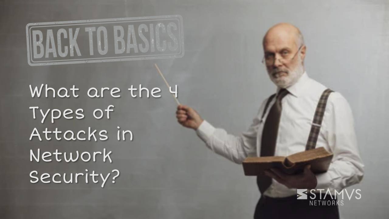 What are the 4 Types of Attacks in Network Security?