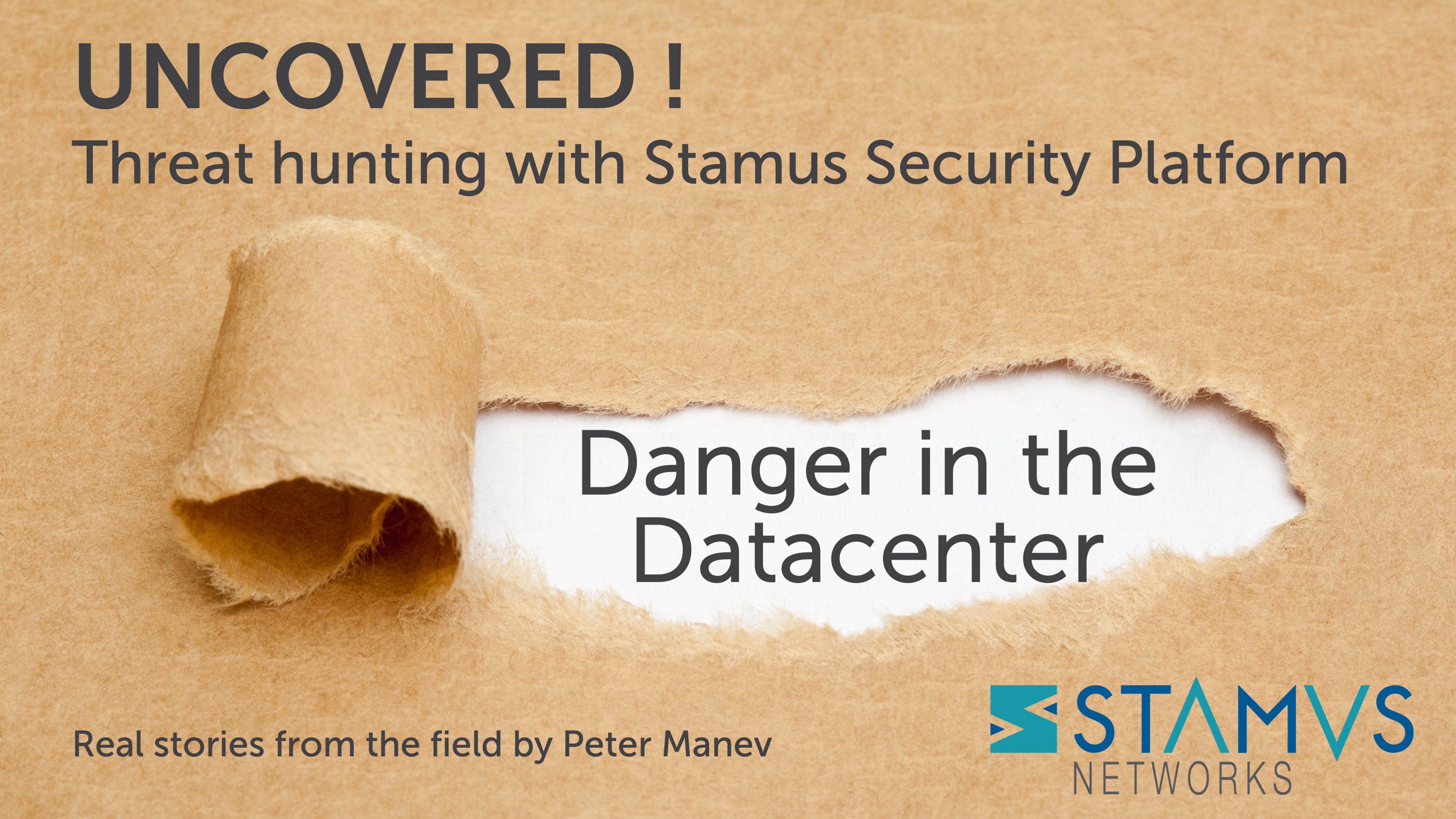 Threat Hunting with Stamus Security Platform: Danger in the Datacenter