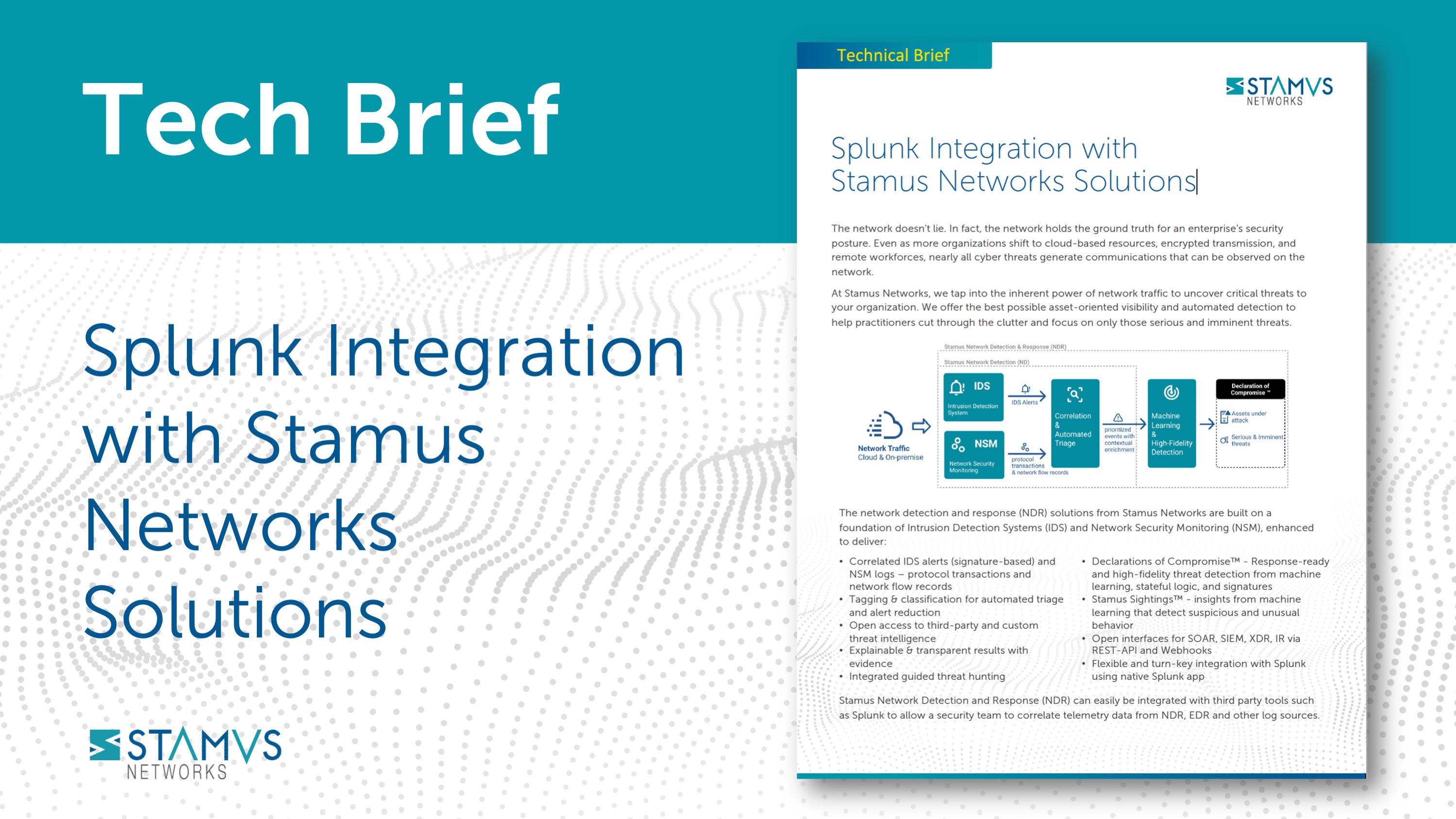 Stamus Networks Tech Brief - Splunk