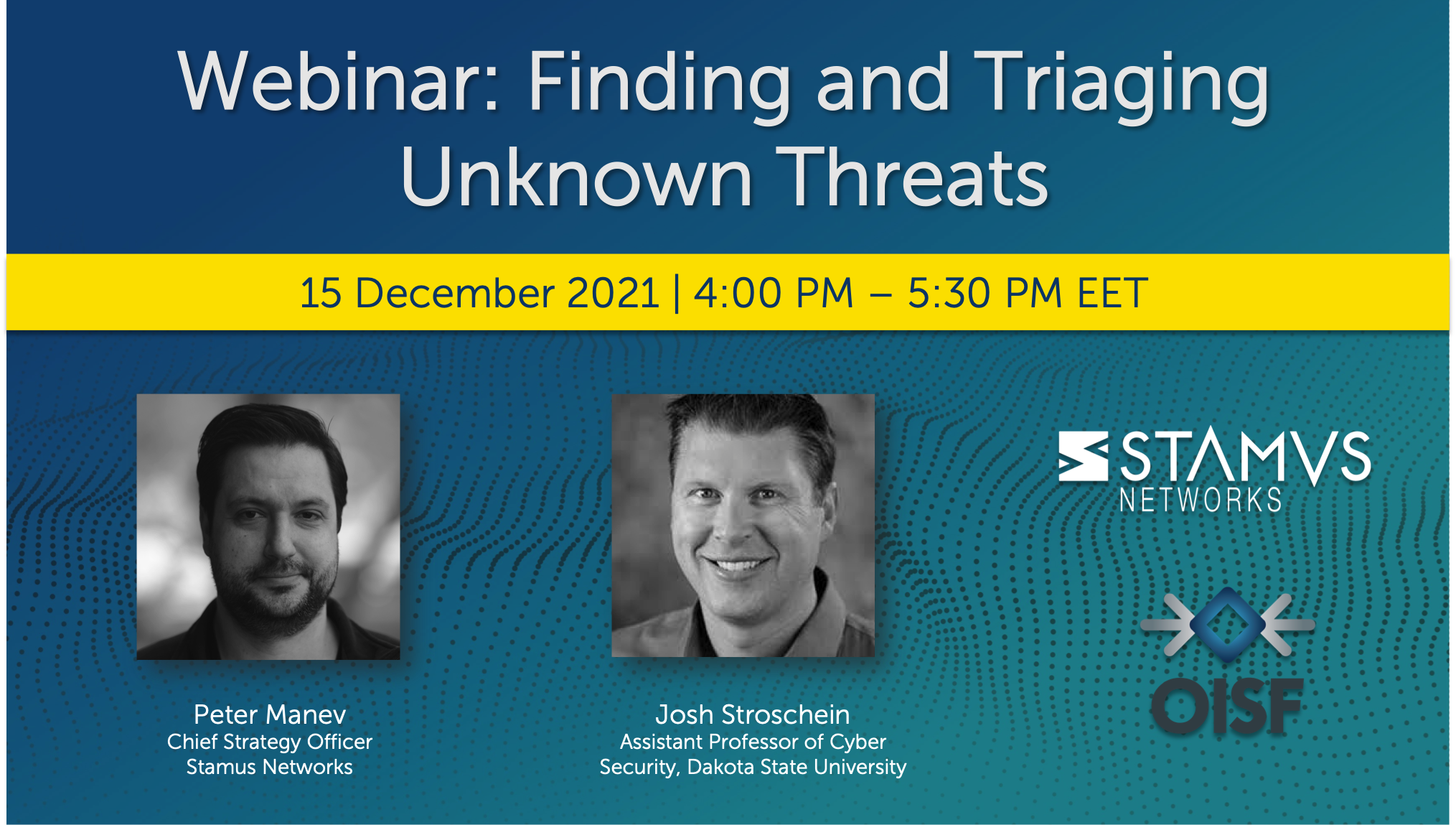 Webinar_OISF_15DEC_Finding_and_Triaging_Unknown_Threats