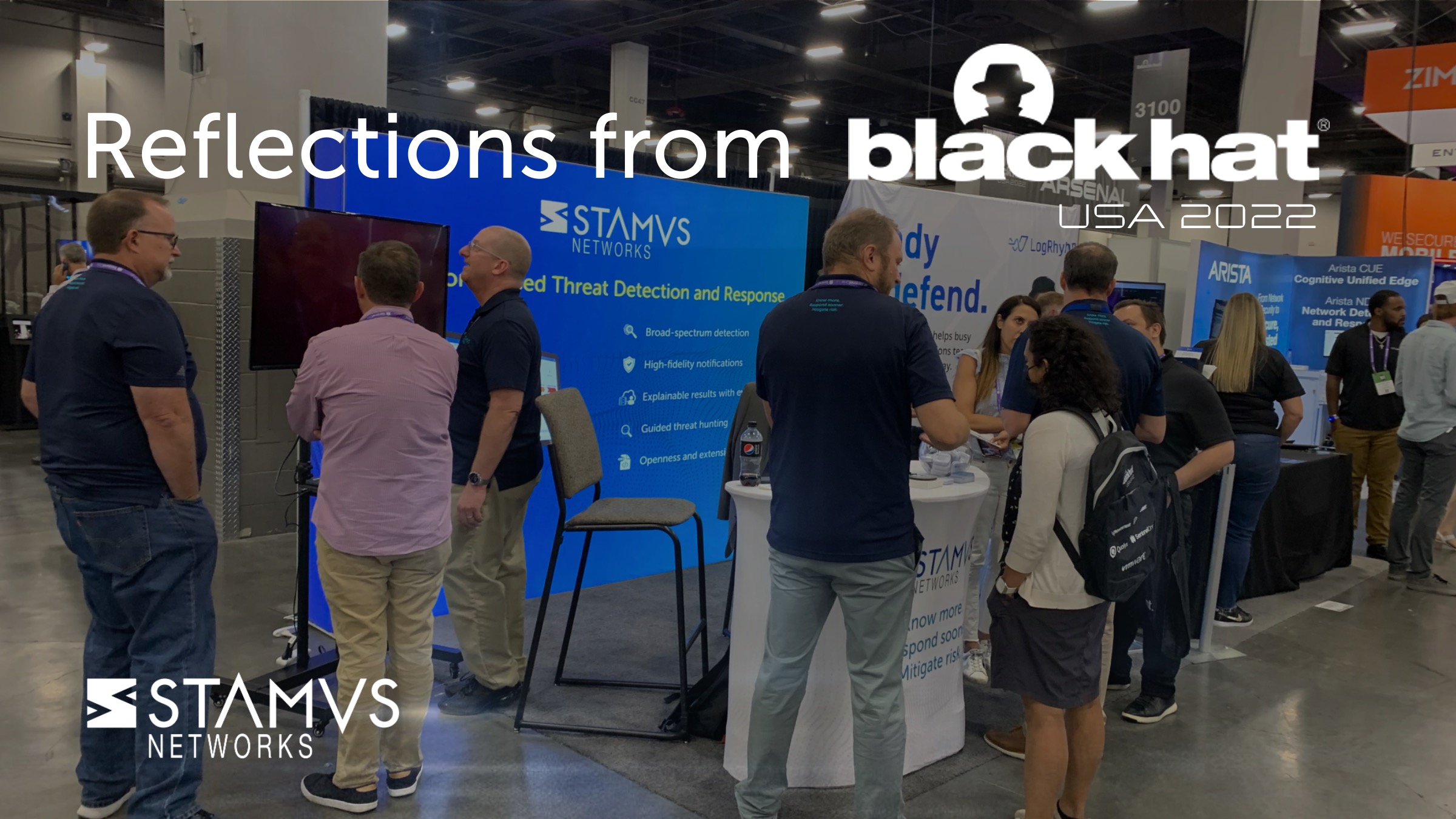 IMAGE: Stamus Networks Reflections on Black Hat USA 2022