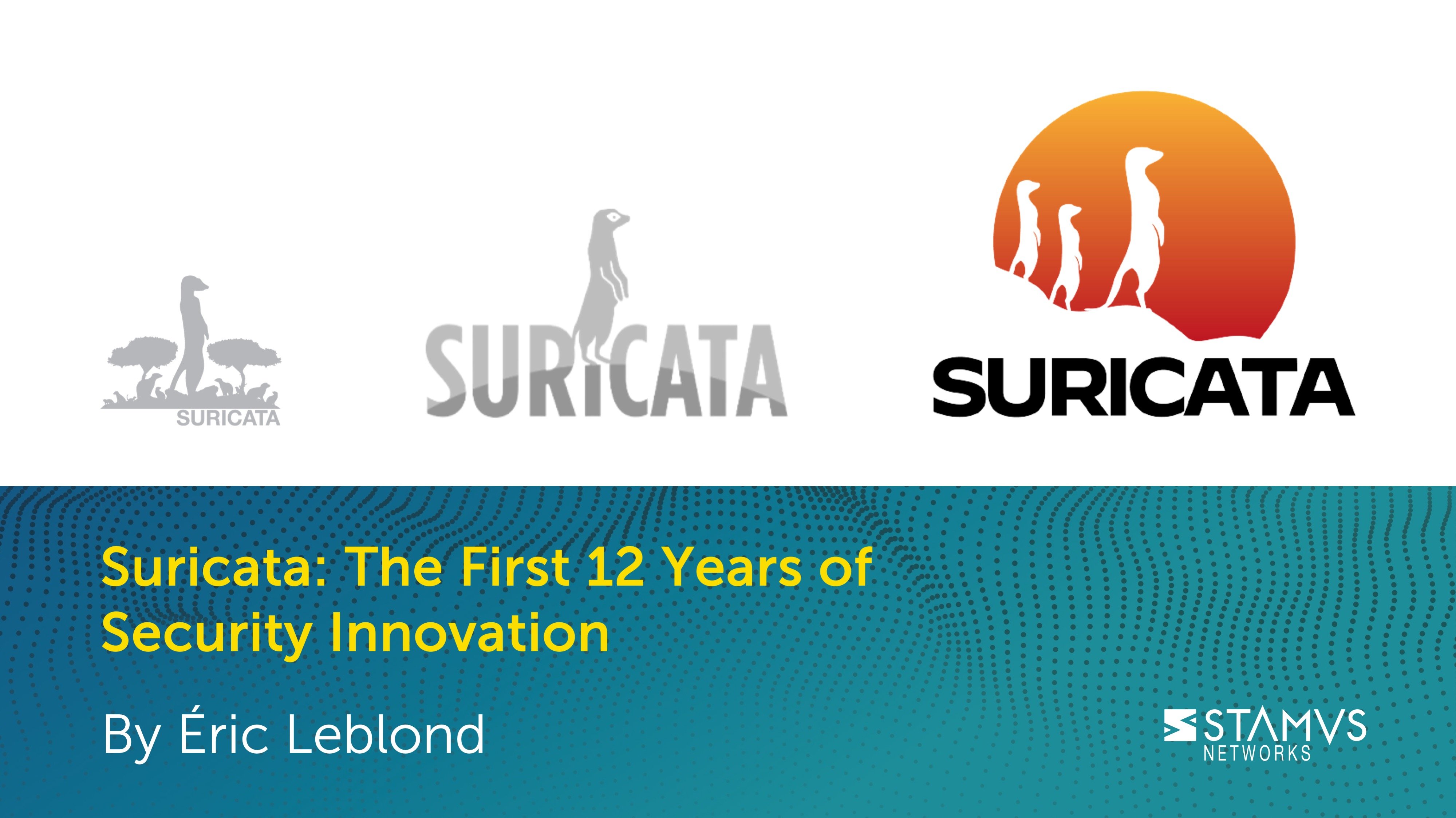 Suricata: The First 12 Years of Innovation