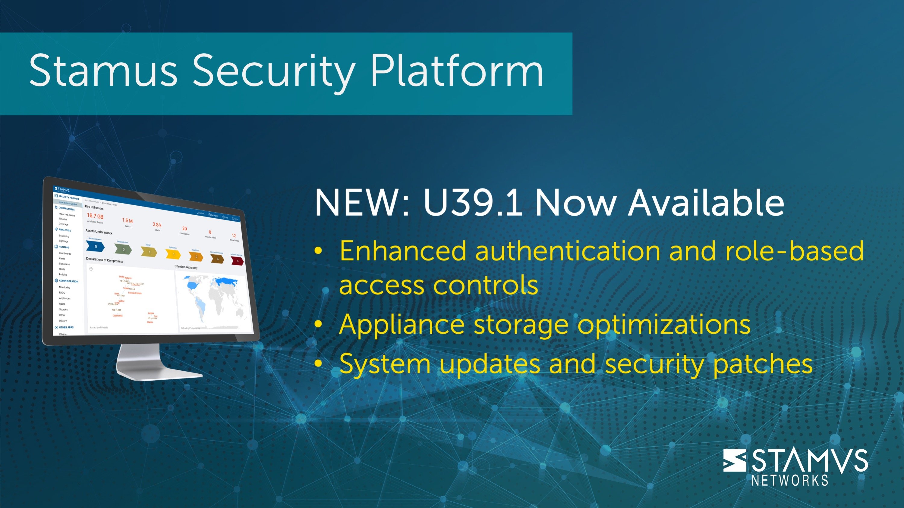U39.1 for Stamus Security Platform is Now Available