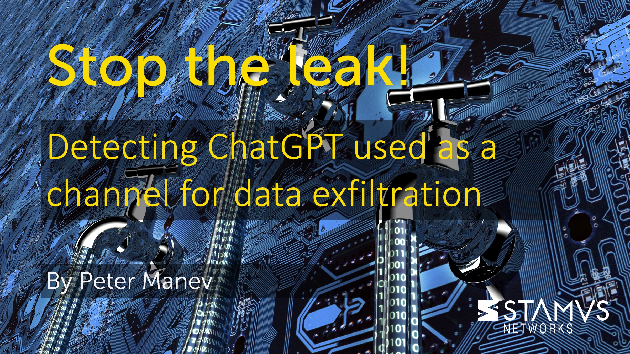 Stop the leak! Detecting ChatGPT used as a channel for data exfiltration by Peter Manev