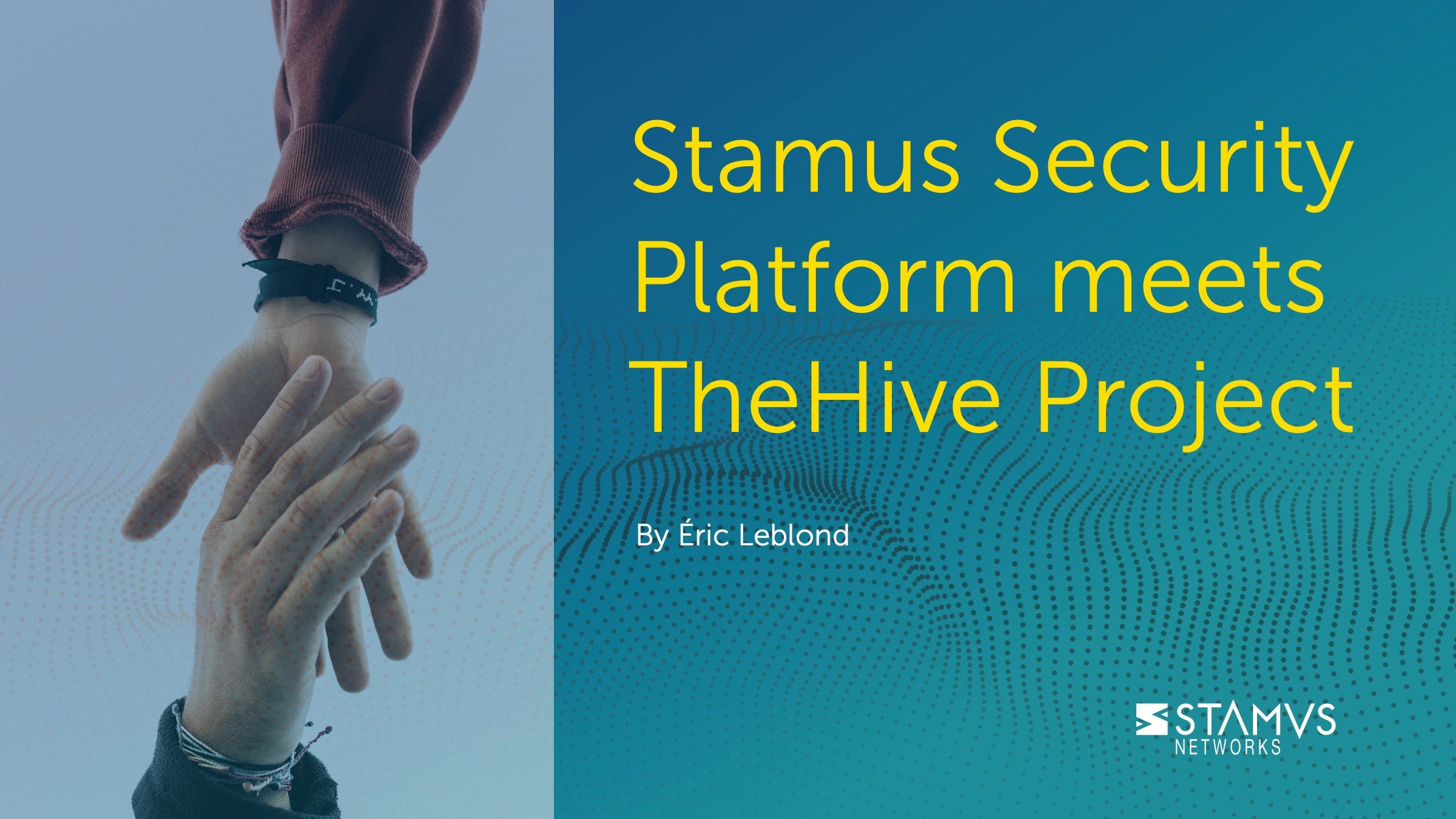 Stamus Security Platform and TheHive