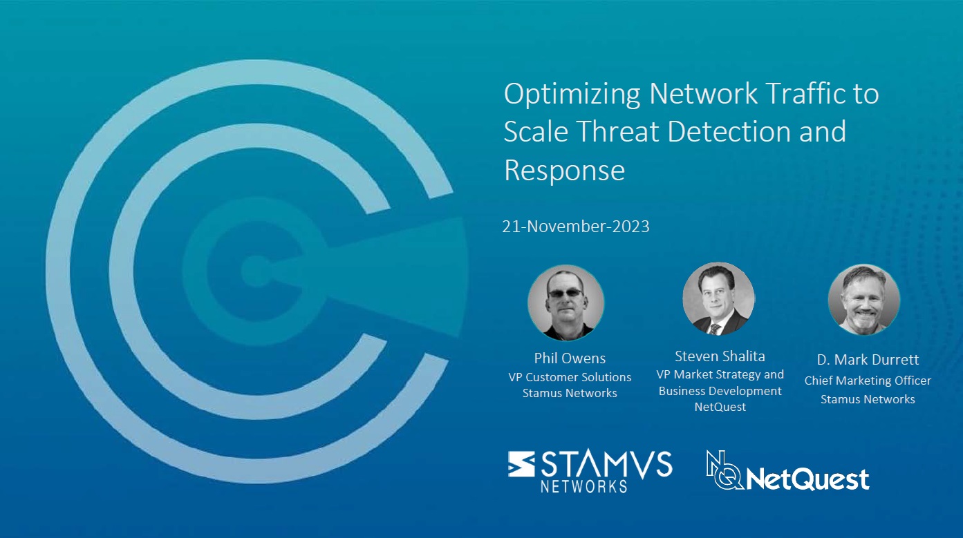 Webinar_ Optimizing Network Traffic -21-November-2023