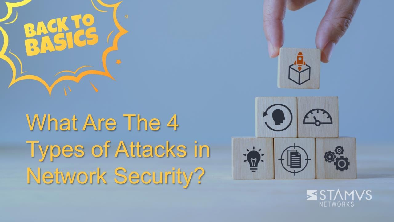 What are the 4 types of attacks in network security?