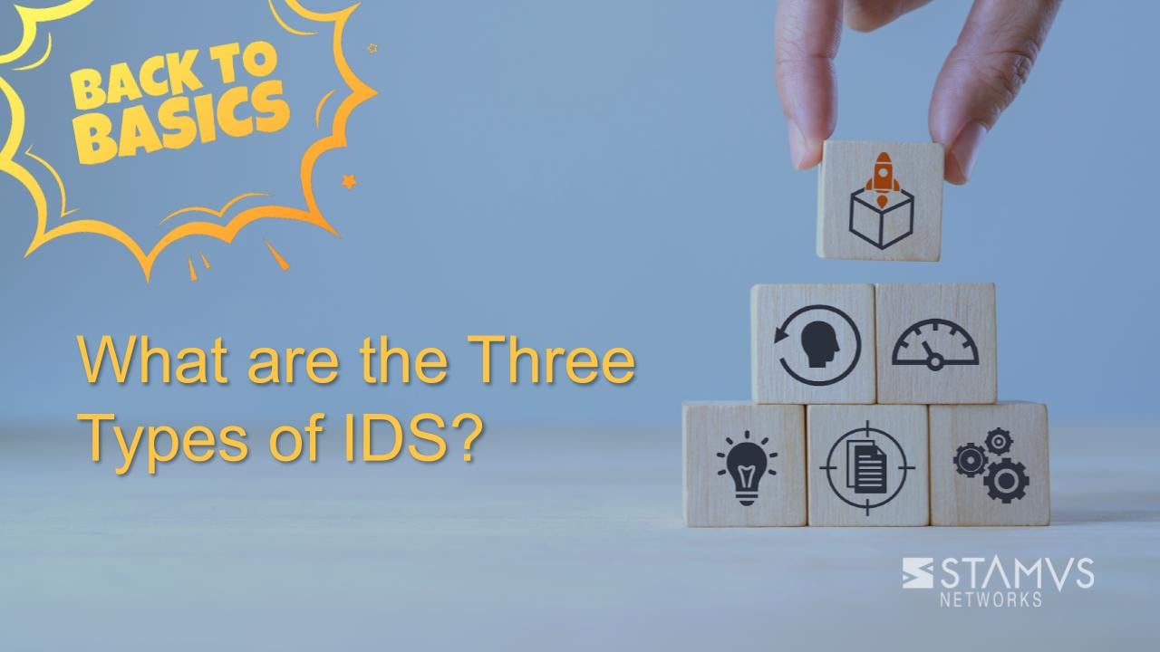 What are the three types of IDS?