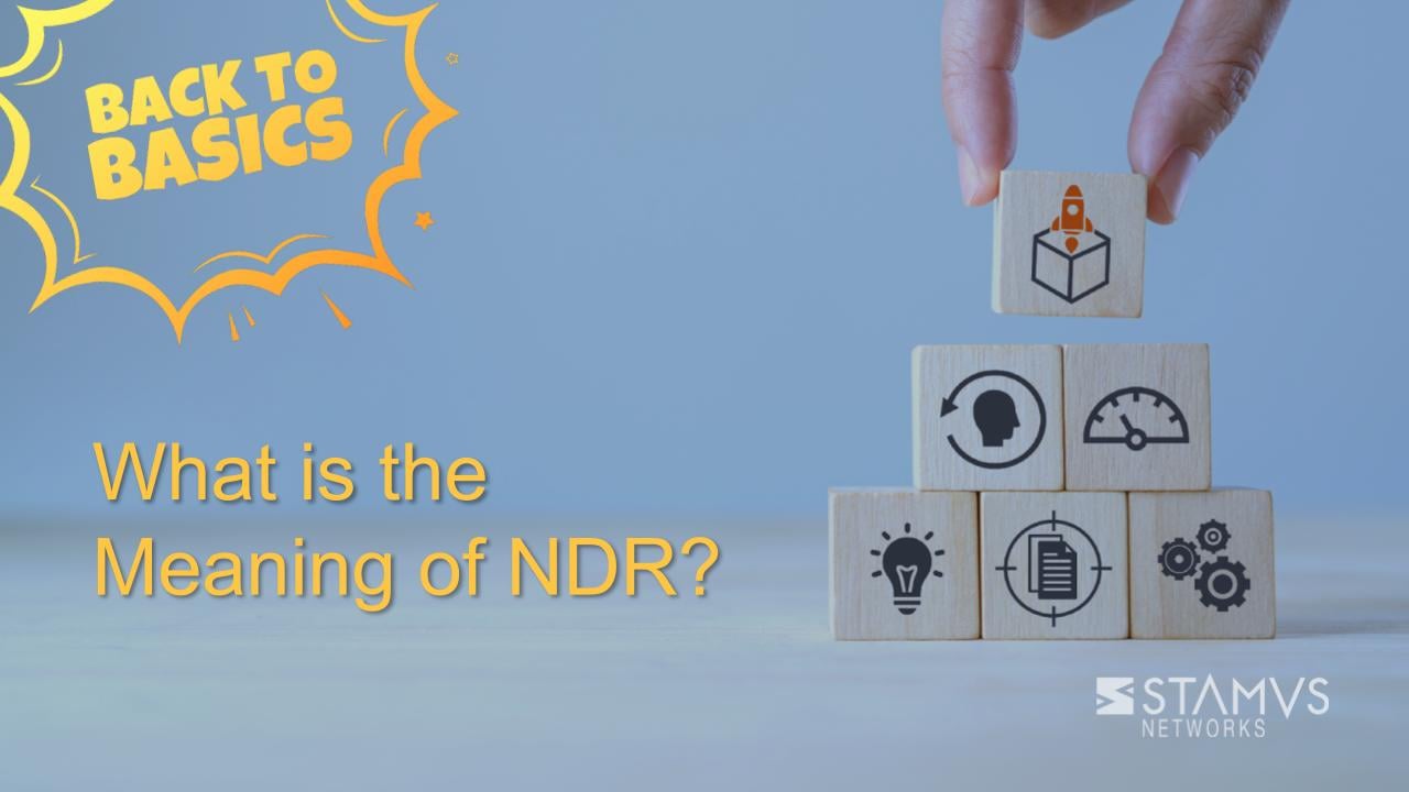 What is the Meaning of NDR?