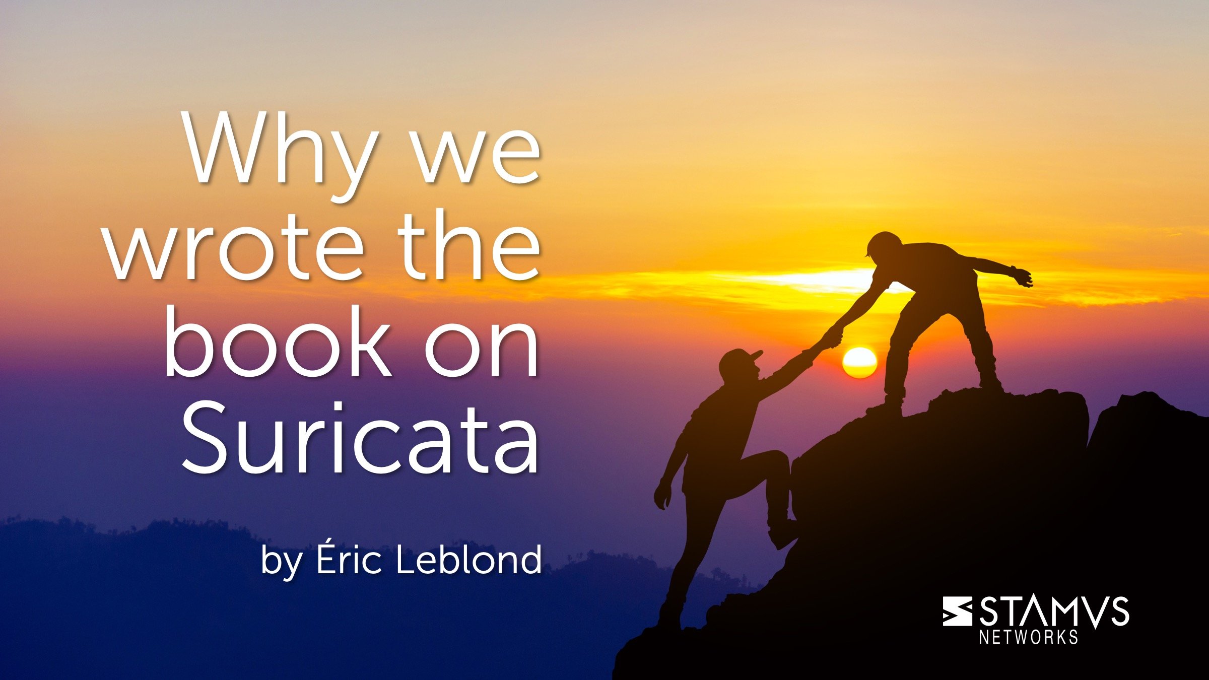 Why We Wrote the Book on Suricata by Eric Leblond